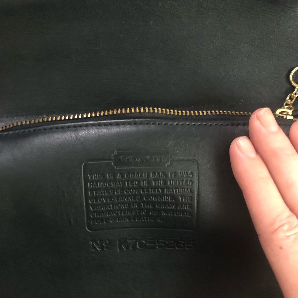 Vintage Coach Crossbody Bag